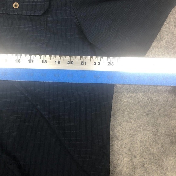 Gerry Camp Shirt Adult Extra Large Polyester Short Sleeve Button Up Outdoor Mens - Picture 8 of 12